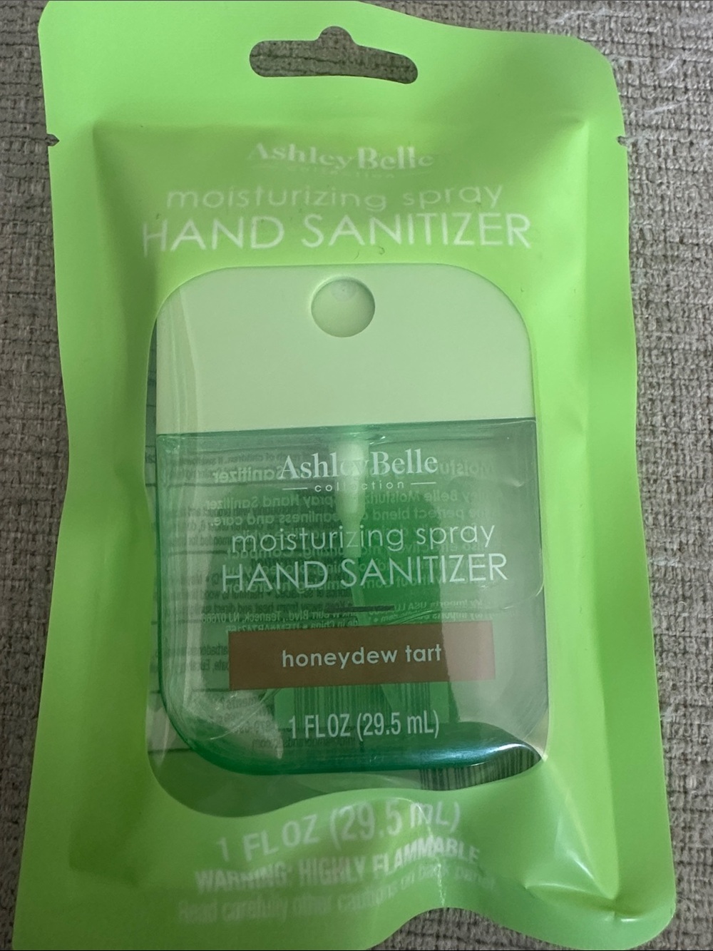 Ashley Belle Honeydew Tart Moisturizing Hand Sanitizer
